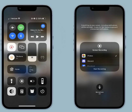 管城回族苹果15维修分享iPhone15录制屏幕时如何录制音频 