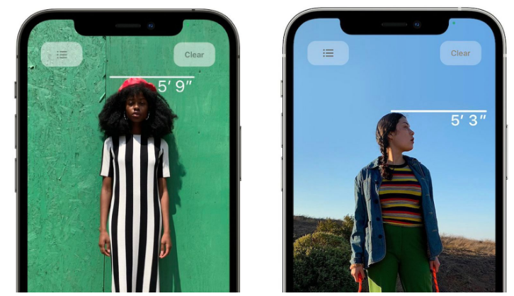 管城回族苹果服务网点分享通过iPhone激光雷达测量身高方法教程 